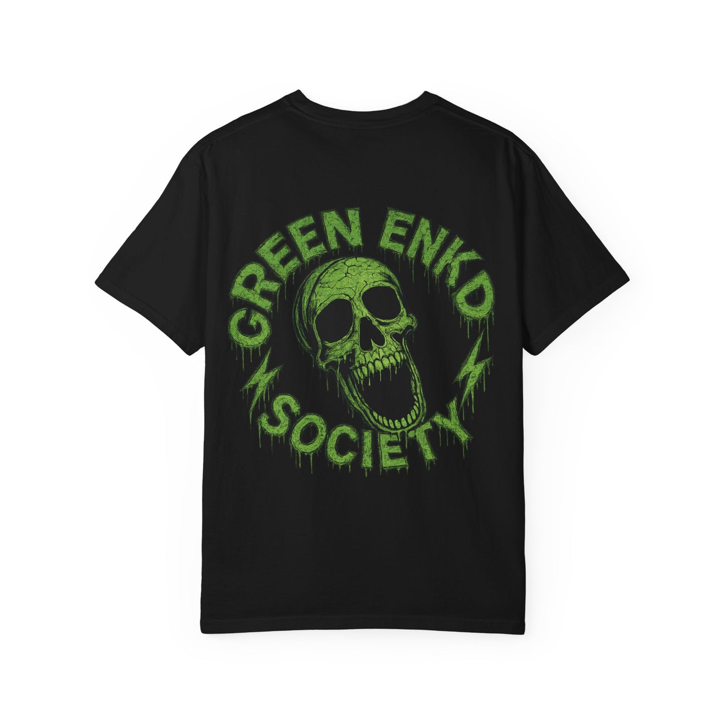 Green Enkd Society™ – Take It With Me Skeleton Graphic Tee
