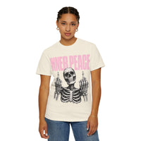Inner Peace Pink Skull Tee
