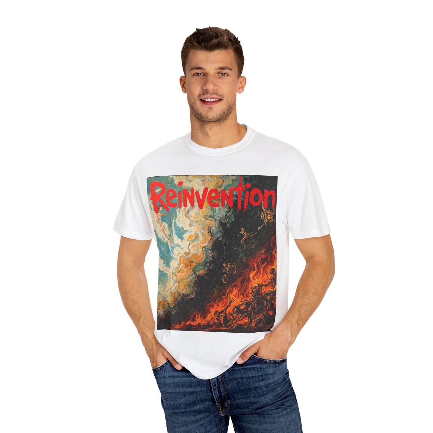 Heaven and Hell Unisex T-shirt