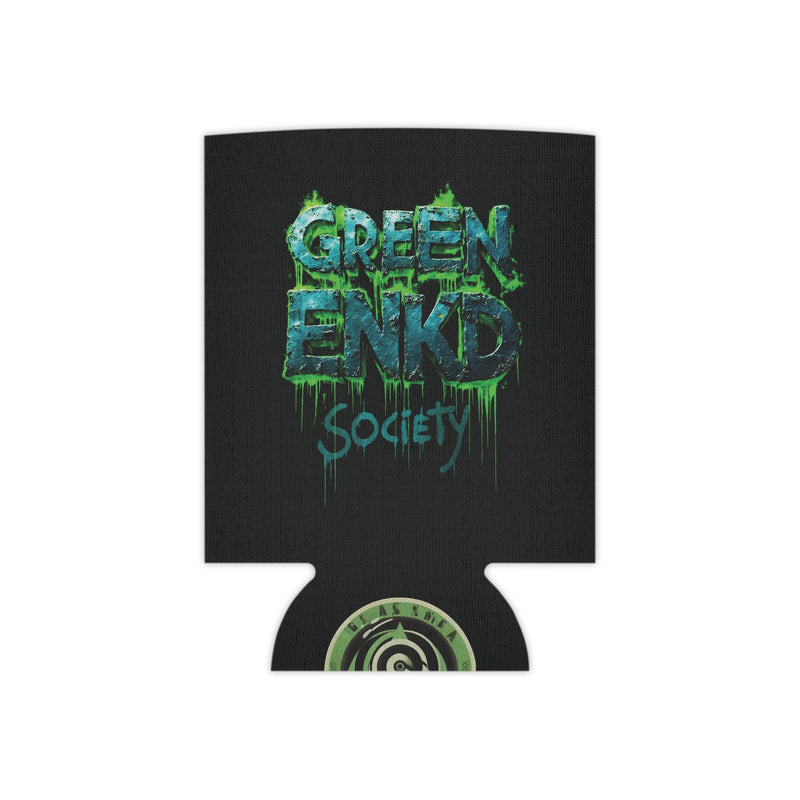 Green Enkd Can Cooler