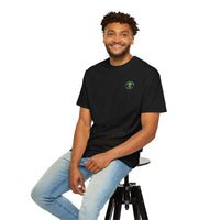 Green Flames Skeleton Tee