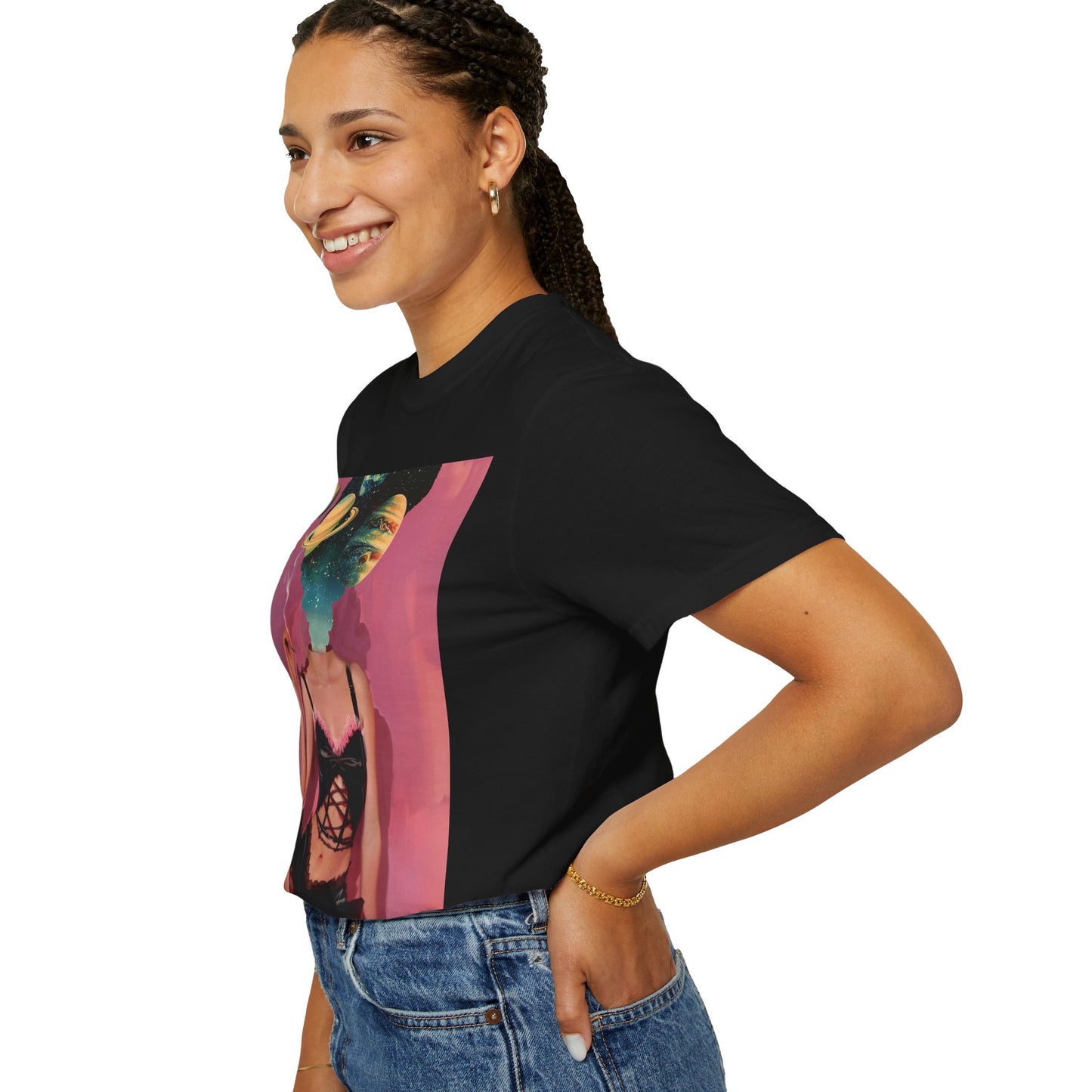 Celestial Dreamer T-Shirt: Unisex Graphic Tee with Cosmic Art, Perfect for Art Lovers, Space Enthusiasts, Gift Ideas, Casual Wear