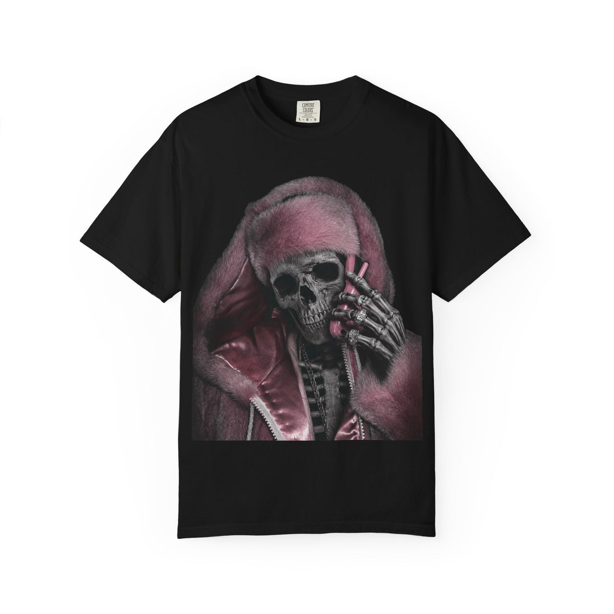 Flea Killa Pink Skull Tee