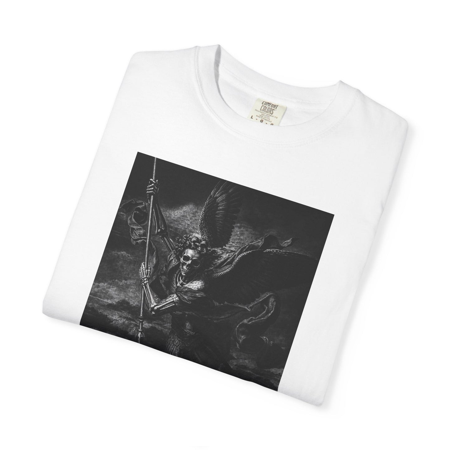SAINT MICHAEL — Green Enkd Society Skull Tee