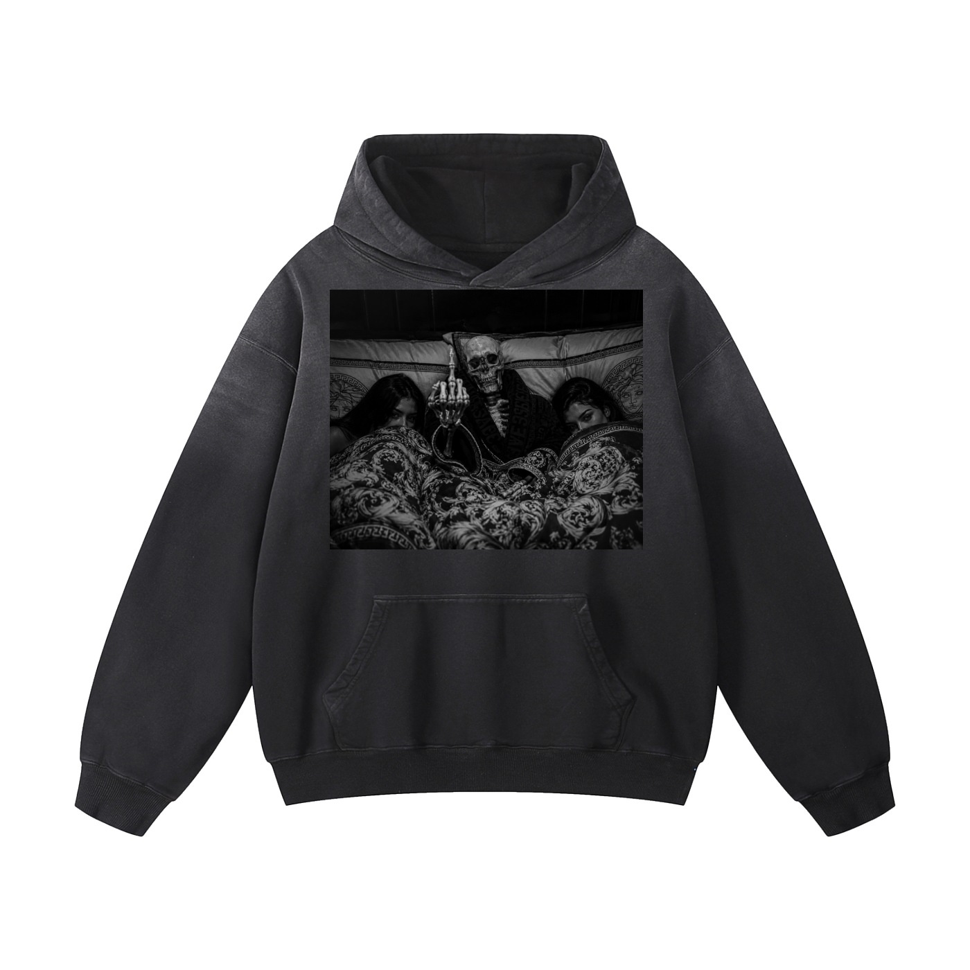 Green Enkd Society “Angel Dust” Heavyweight Sunfade Hoodie
