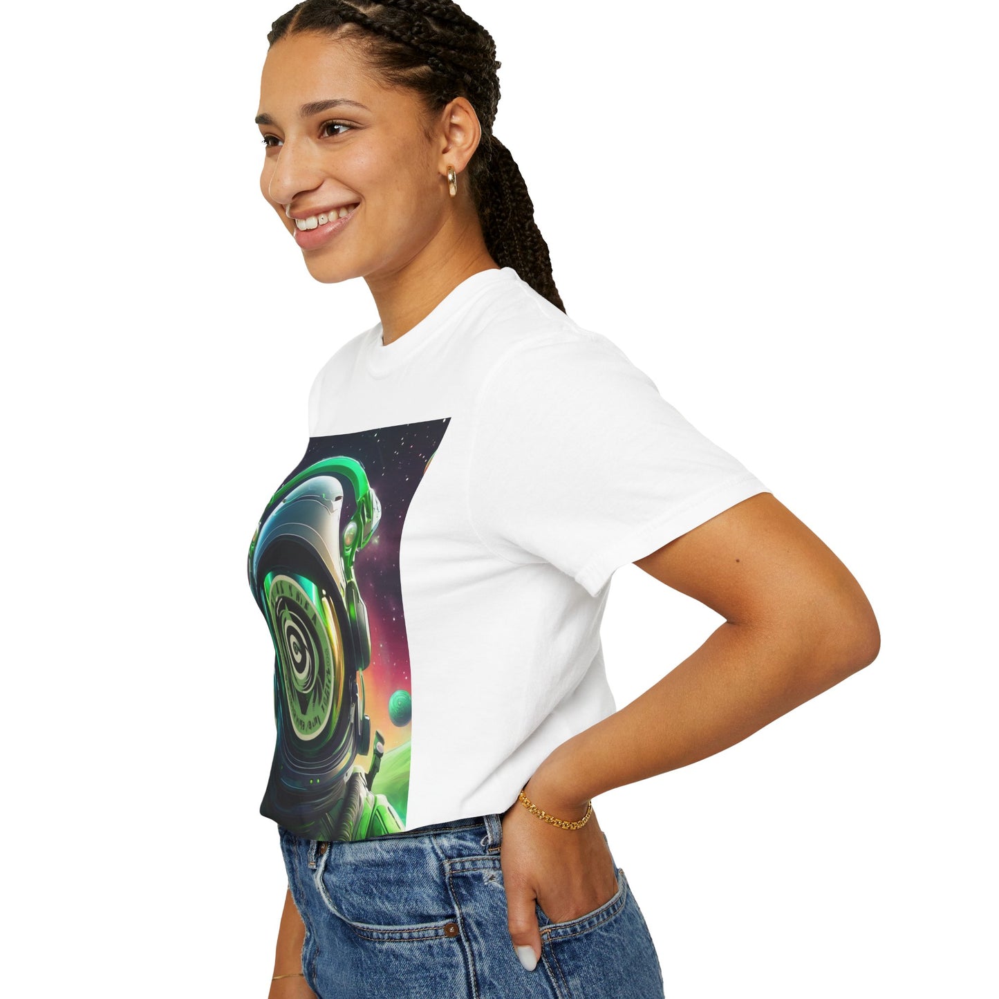 Green Galaxy T-shirt