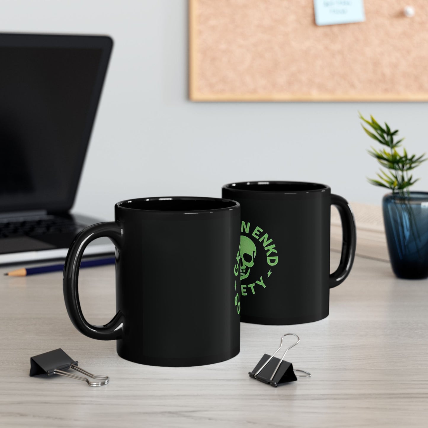 Coffee Mug - Green Enkd Society Design