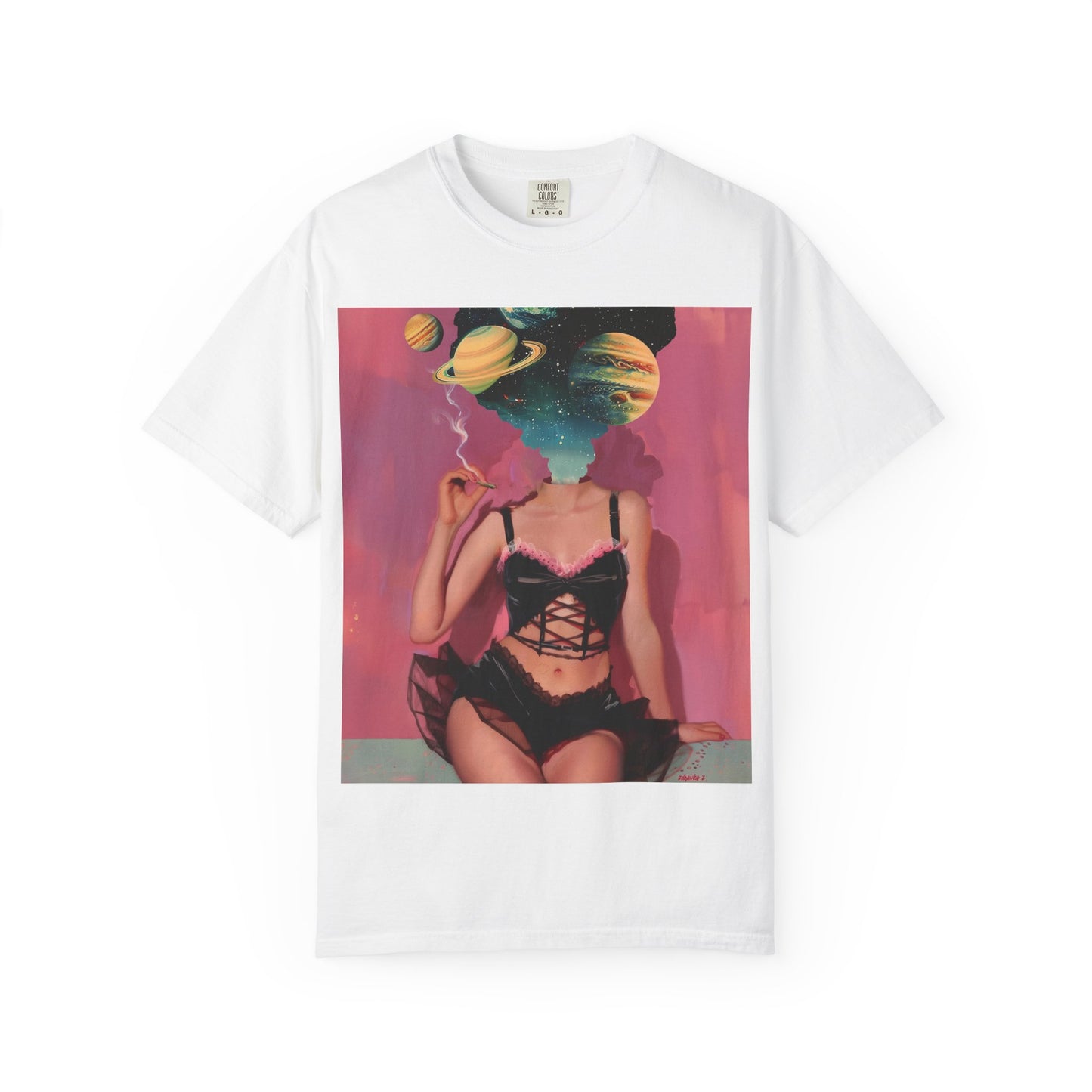 Celestial Dreamer T-Shirt: Unisex Graphic Tee with Cosmic Art, Perfect for Art Lovers, Space Enthusiasts, Gift Ideas, Casual Wear