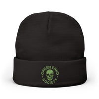 Embroidered Knit Beanie