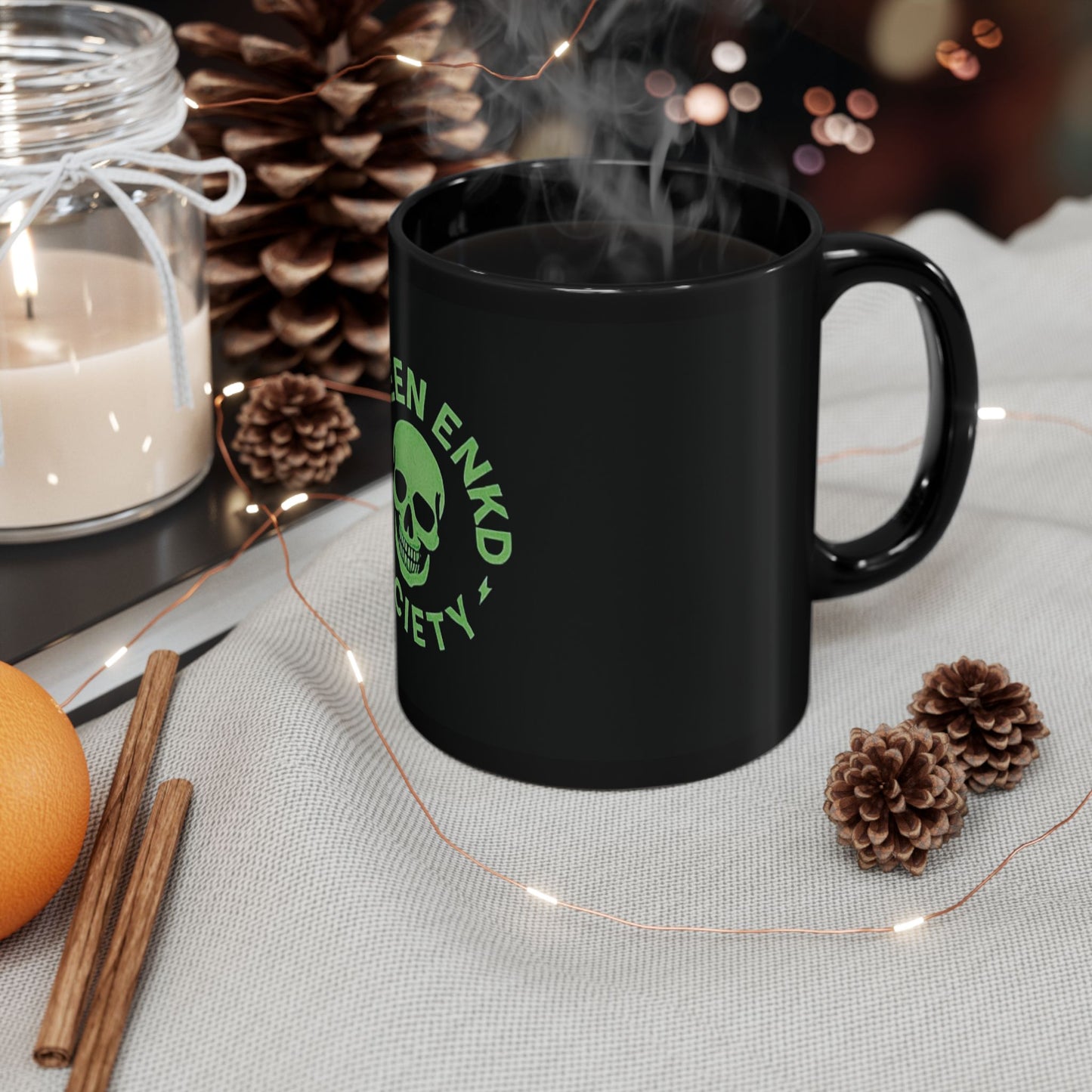 Coffee Mug - Green Enkd Society Design