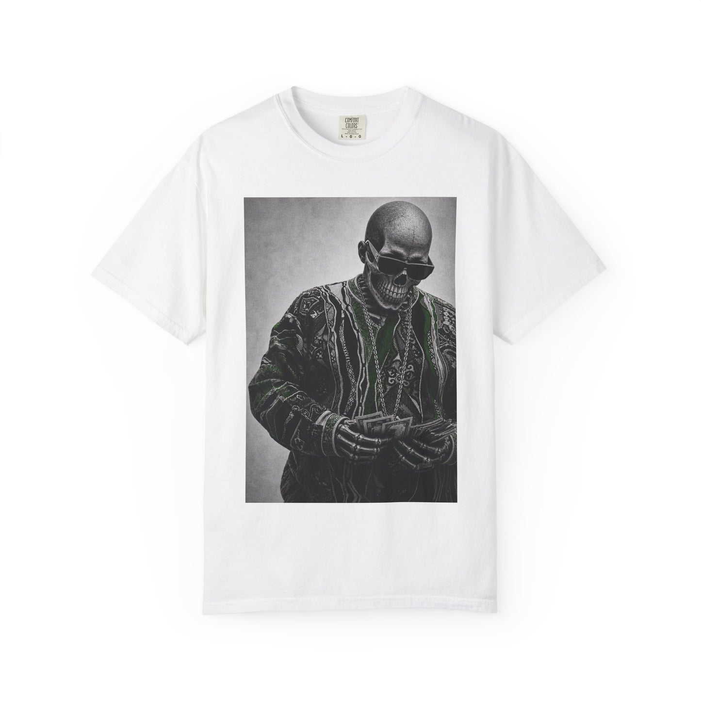 Notorious Skull T-Shirt –Green Enkd Society
