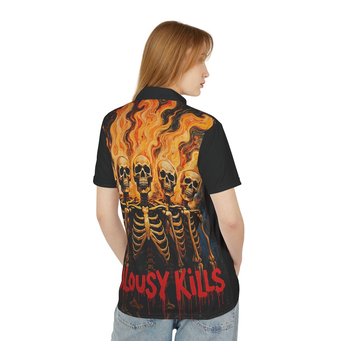 Jealousy Kills Polo Shirt
