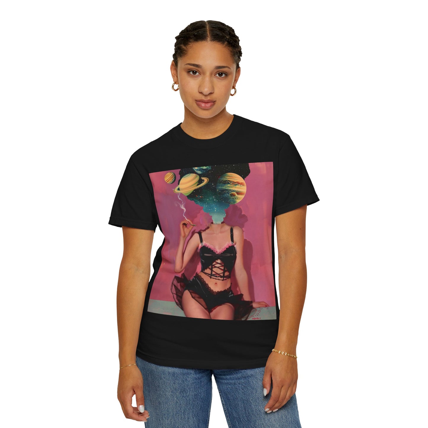 Celestial Dreamer T-Shirt: Unisex Graphic Tee with Cosmic Art, Perfect for Art Lovers, Space Enthusiasts, Gift Ideas, Casual Wear
