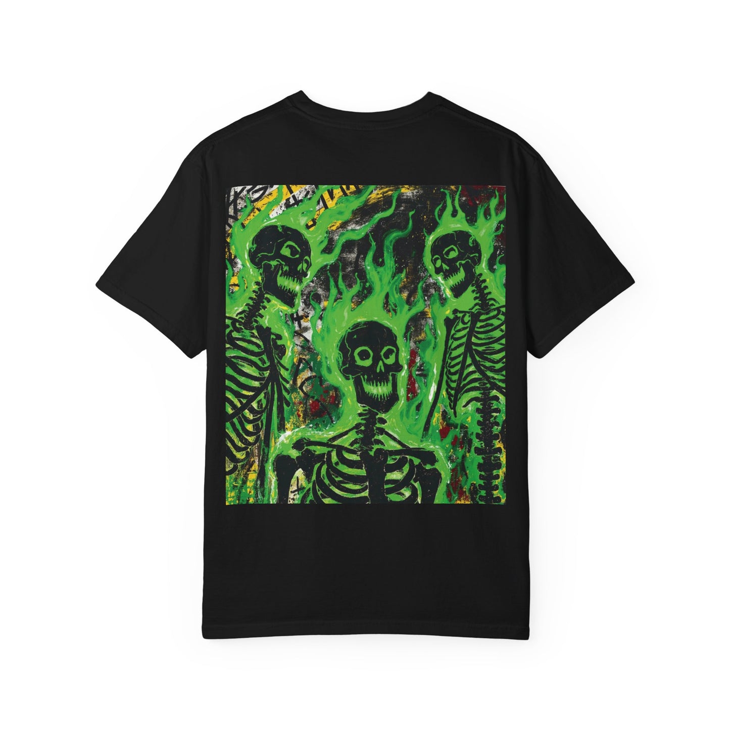 Green Flames T-shirt