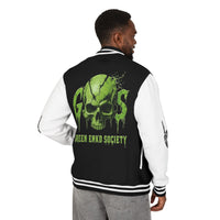 Dripping Skull Varsity Jacket