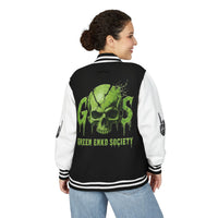 Dripping Skull Varsity Jacket