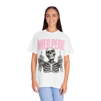 Inner Peace Pink Skull Tee