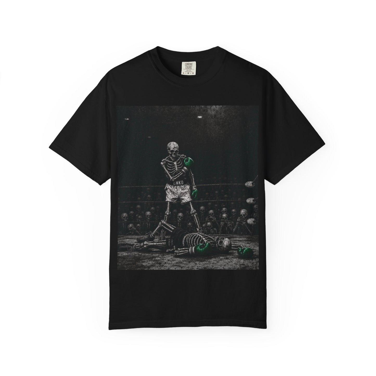 The Greatest Skull T-Shirt — Boxing GREEN ENKD SOCIETY Graphic Tee