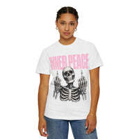 Inner Peace Pink Skull Tee
