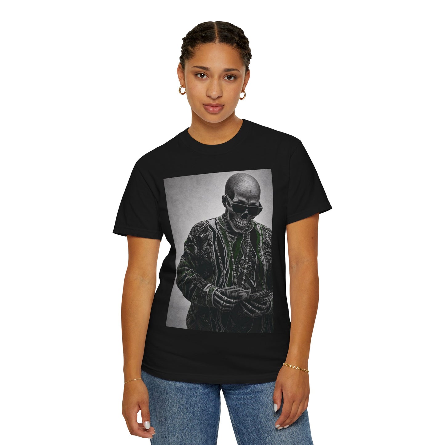 Notorious Skull T-Shirt –Green Enkd Society