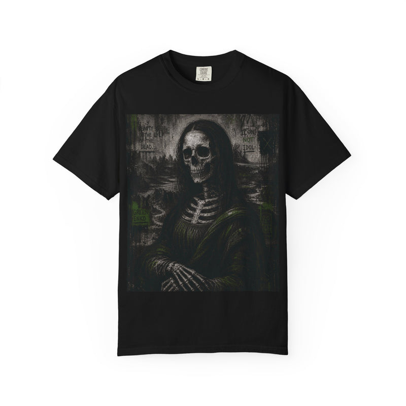 Skull Mona Lisa Tee