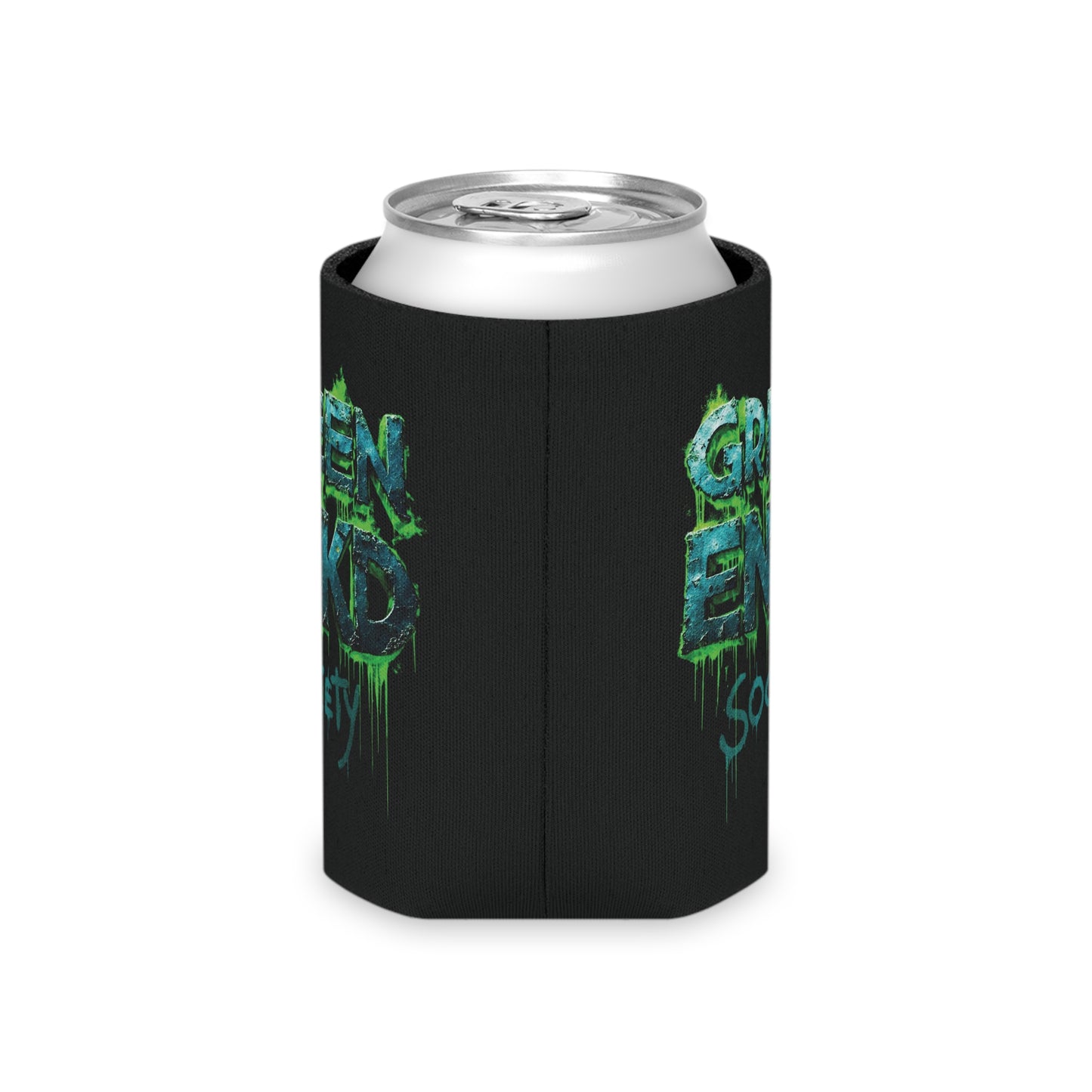 Green Enkd Society Can Cooler