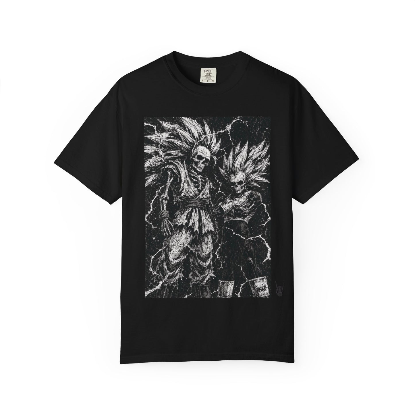 Skull Z Graphic T-Shirt — 'Greenenkd Society' Back Print