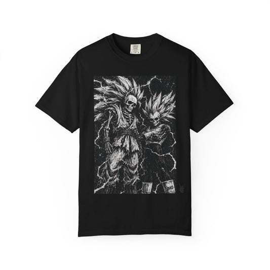 Skull Z Graphic T-Shirt — 'Greenenkd Society' Back Print