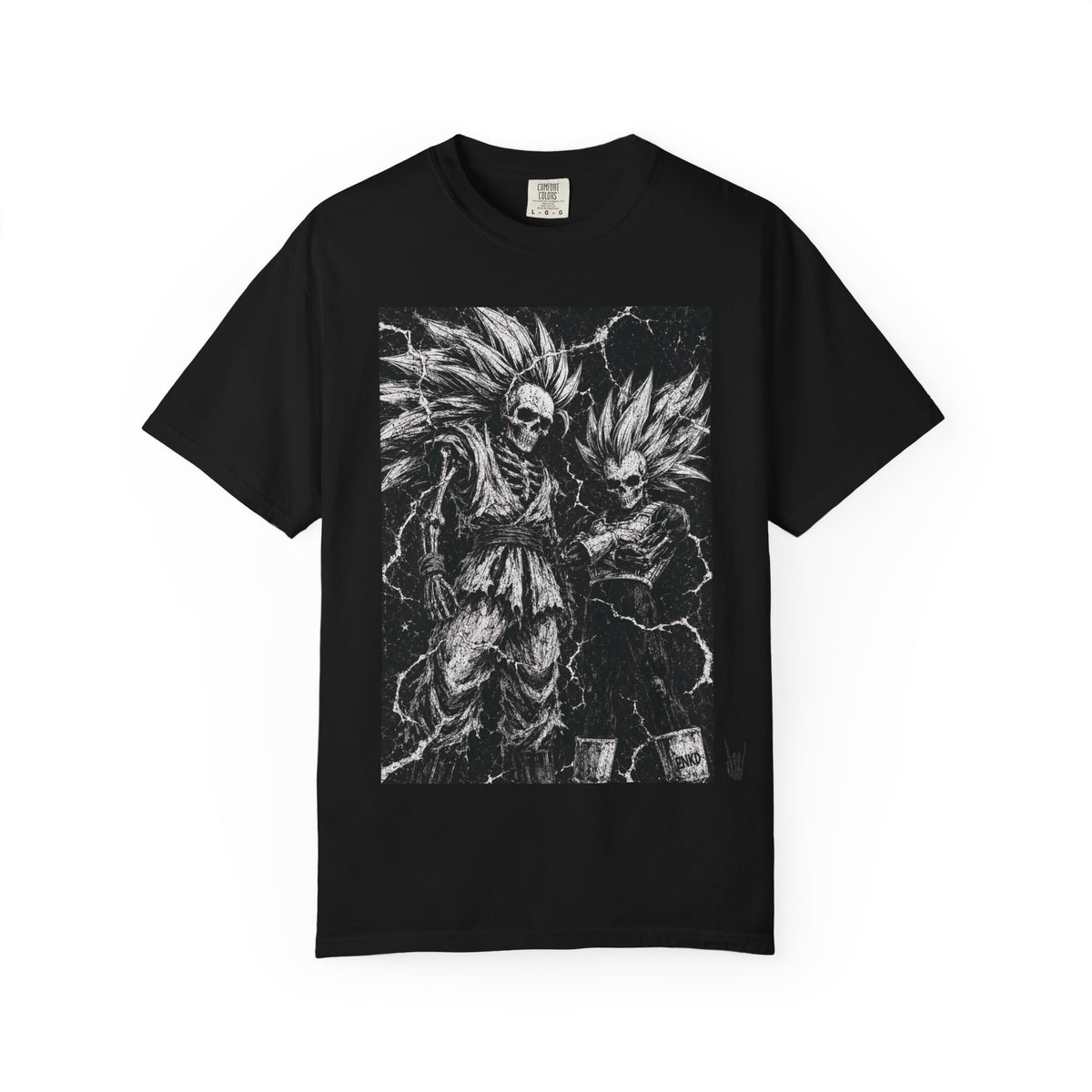 Skull Z Back Print Tee