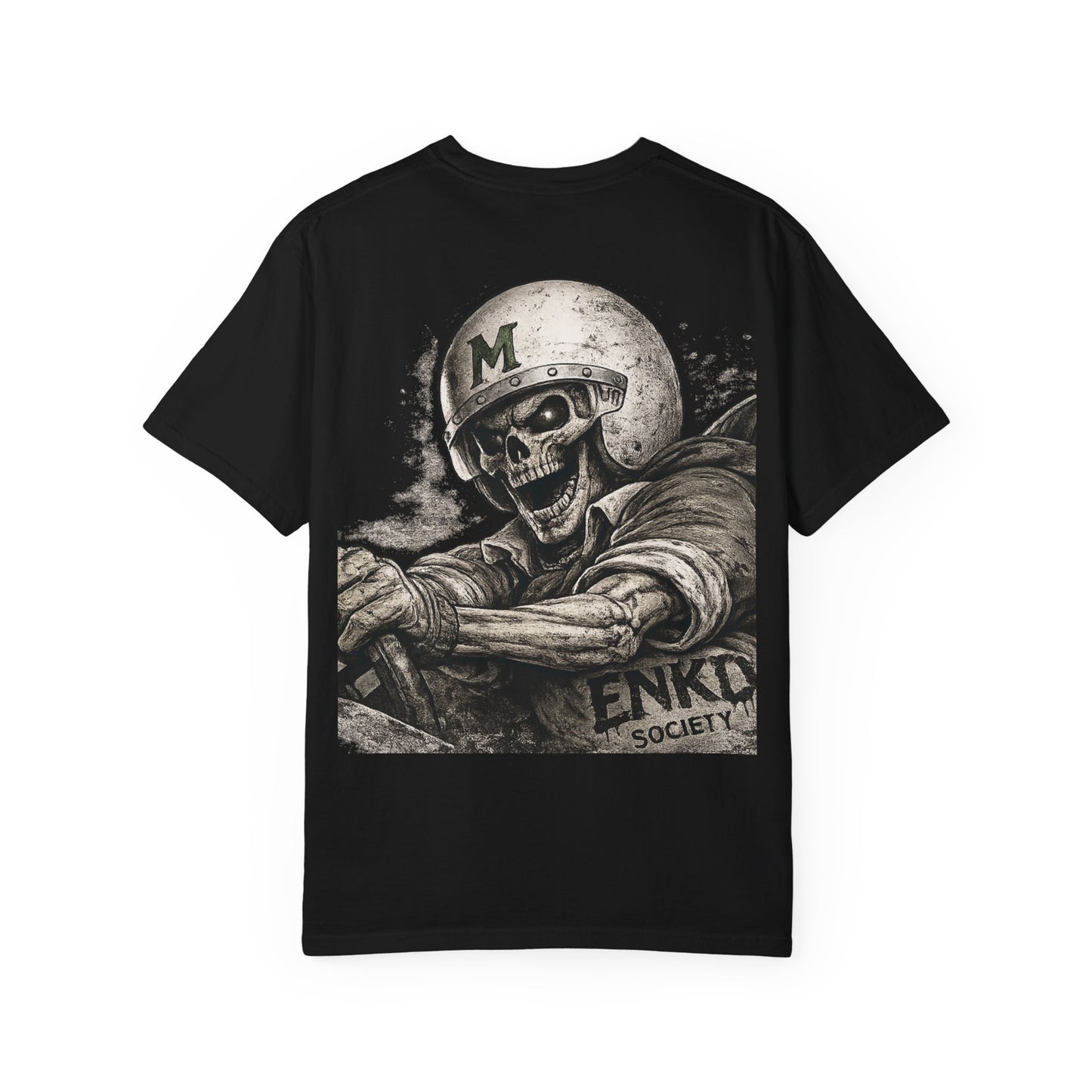 Skull Rider T-Shirt — Enkd Society Vintage Motorcycle Graphic