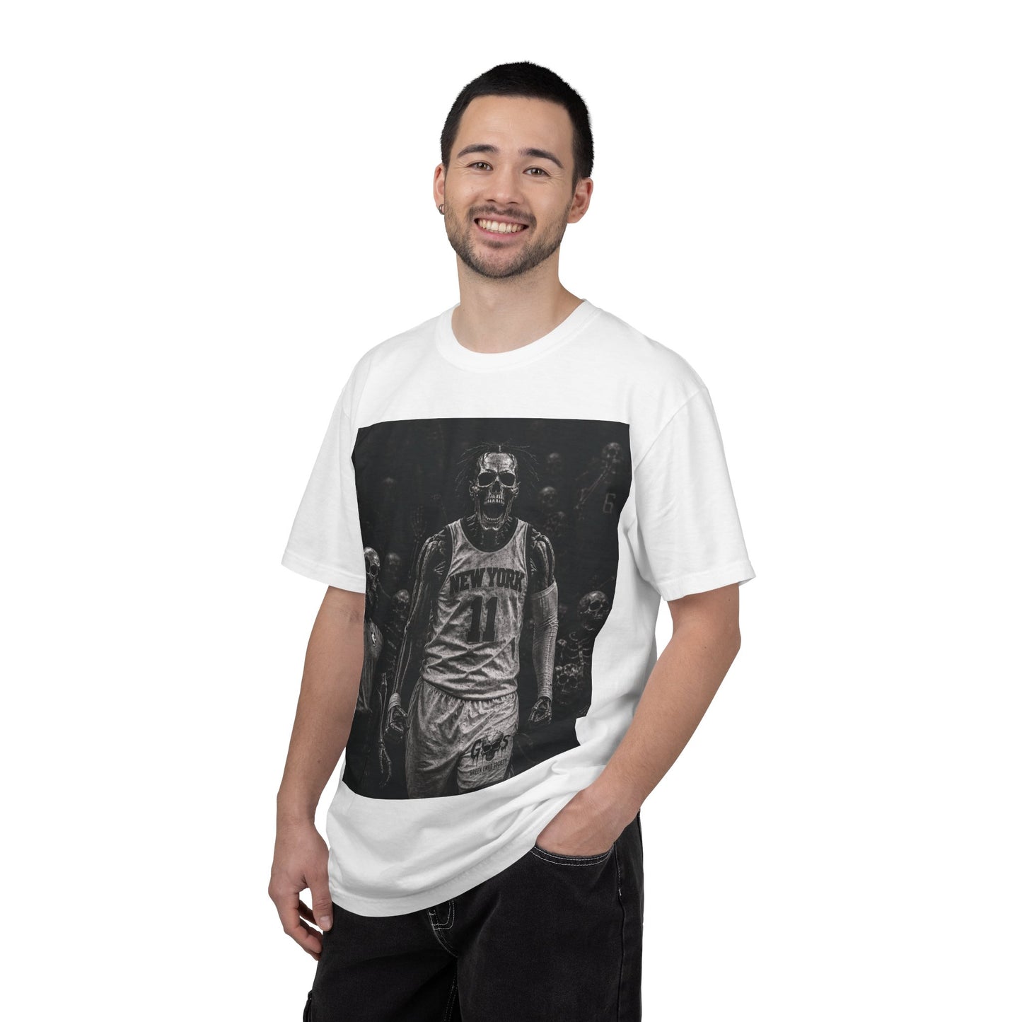 The Brunson Tee- Green Enkd Society Skull