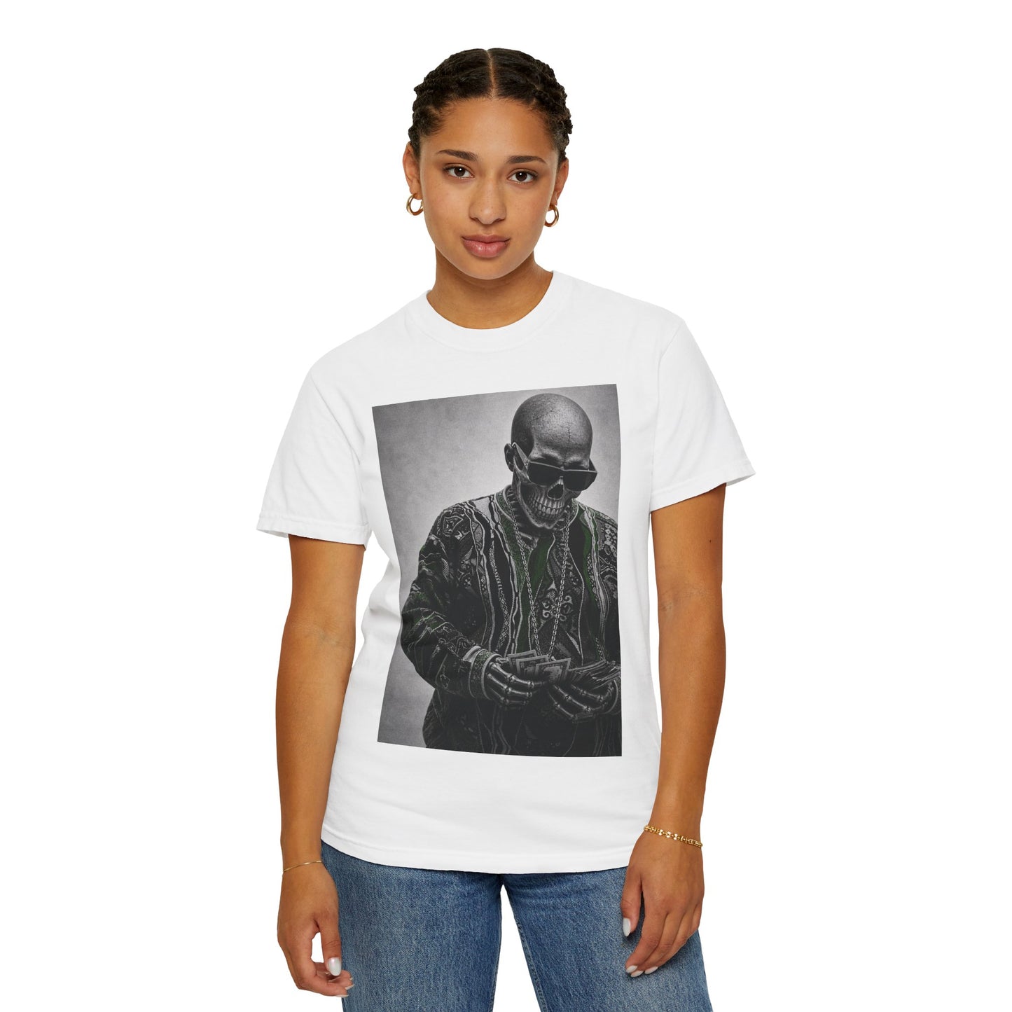 Notorious Skull T-Shirt –Green Enkd Society
