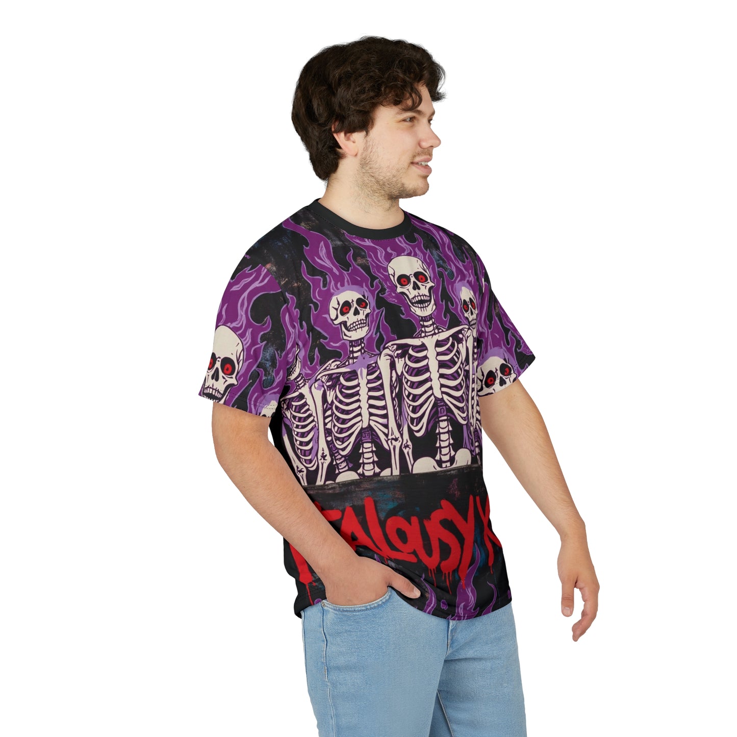 Unisex Tee - Jealousy Kills Purple Punch T-shirt