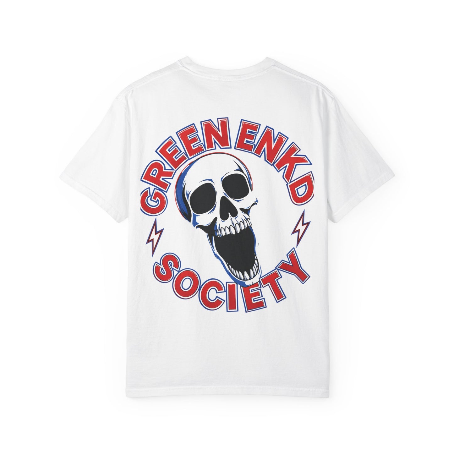 SUPER M’s Skull T-Shirt – GREEN ENKD SOCIETY