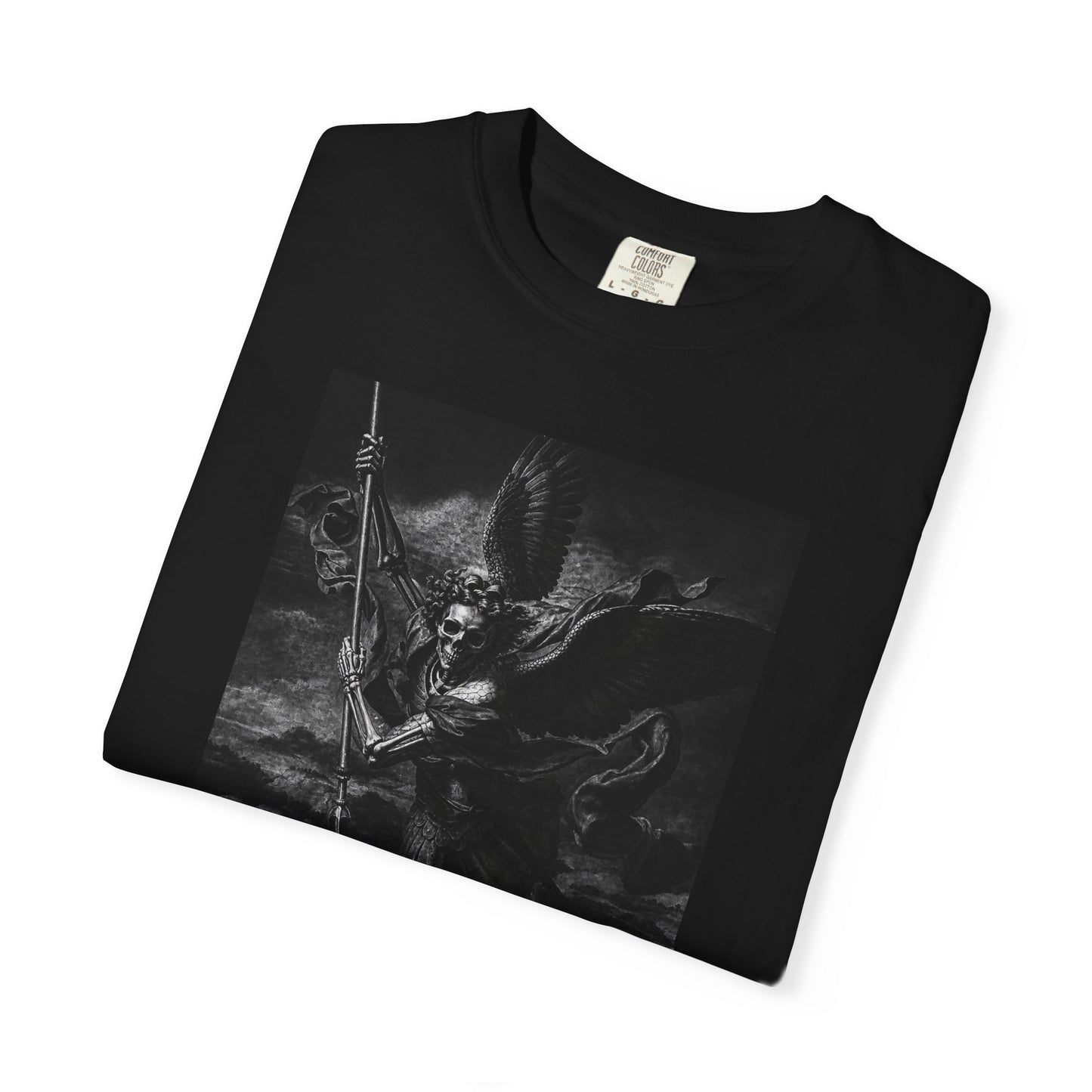 SAINT MICHAEL — Green Enkd Society Skull Tee