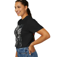 Skull Z Back Print Tee
