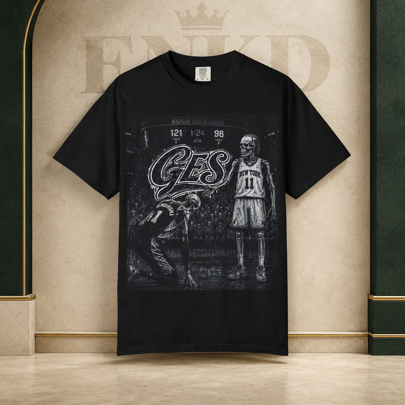 Bow Down to Greatness Tee — Green ENKD Society editorial product image