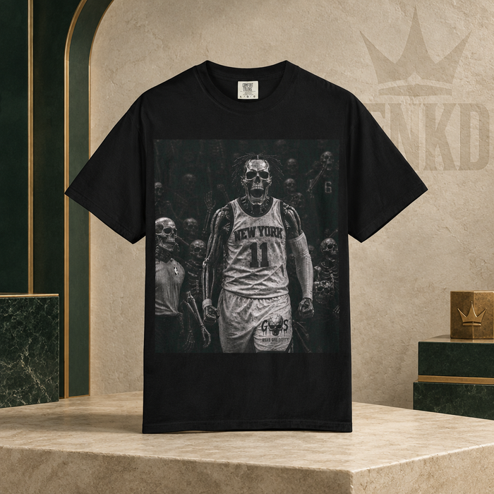 The Brunson Skull Tee — Green ENKD Society editorial product image