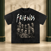 Dead Presidents Friends Tee — Green ENKD Society editorial product image