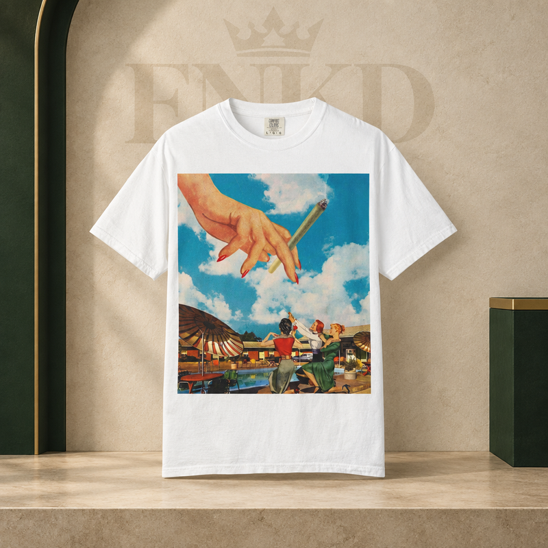 God's Plan Bold Tee — Green ENKD Society editorial product image