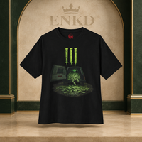 Infamous Wizzardry 3 Hearse Tee — Green ENKD Society editorial product image