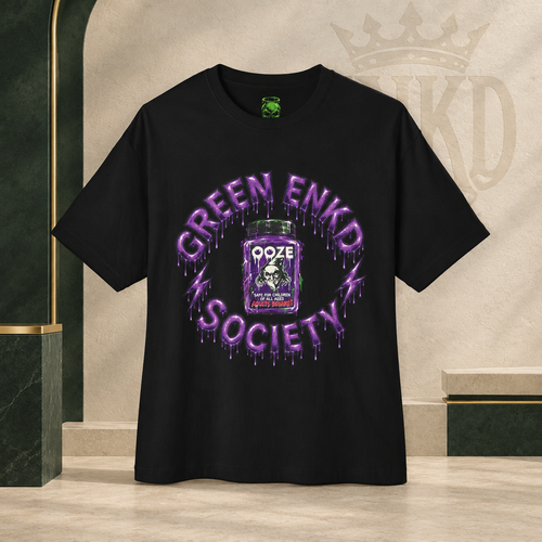 ENKD Society Ivan OOZE extra Muddy Tee — editorial product image