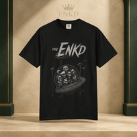 In the Jet With My Sons Tee — Green ENKD Society editorial product image