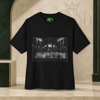 Last Supper Skull Tee — Green ENKD Society editorial product image