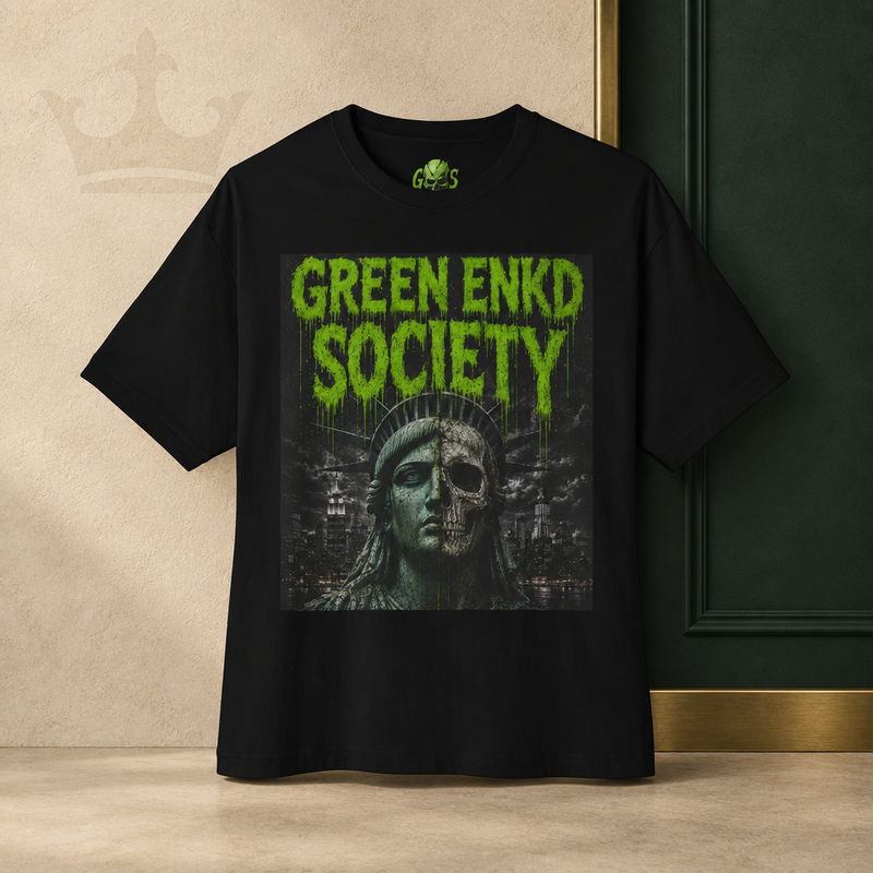 Liberty Reaper Tee by Green ENKD Society