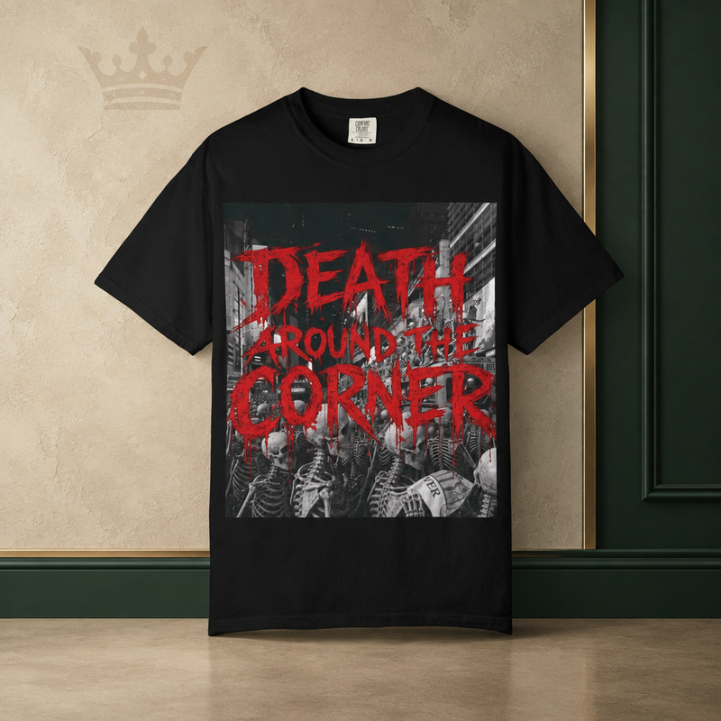 Night of Anarchy Skull Tee by Green ENKD Society
