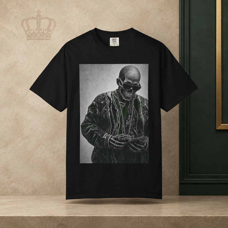Notorious Skull Tee by Green ENKD Society