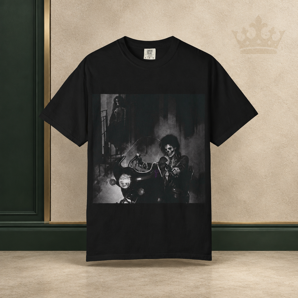 Purple Retro Music Tee by Green ENKD Society