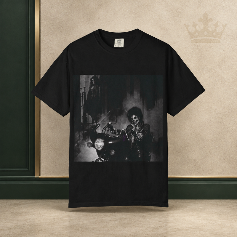 Purple Retro Music Tee by Green ENKD Society