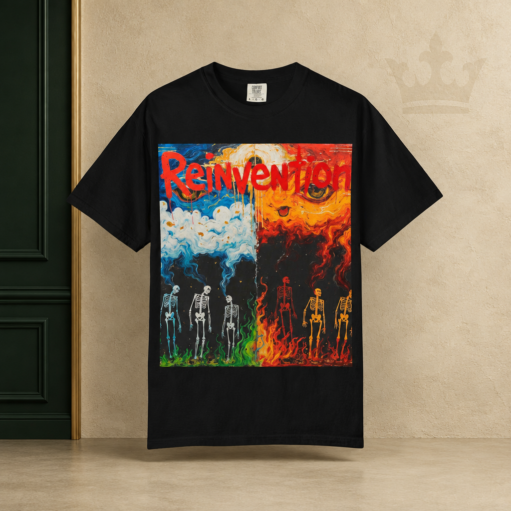 Reinventing What You See Tee by Green ENKD Society